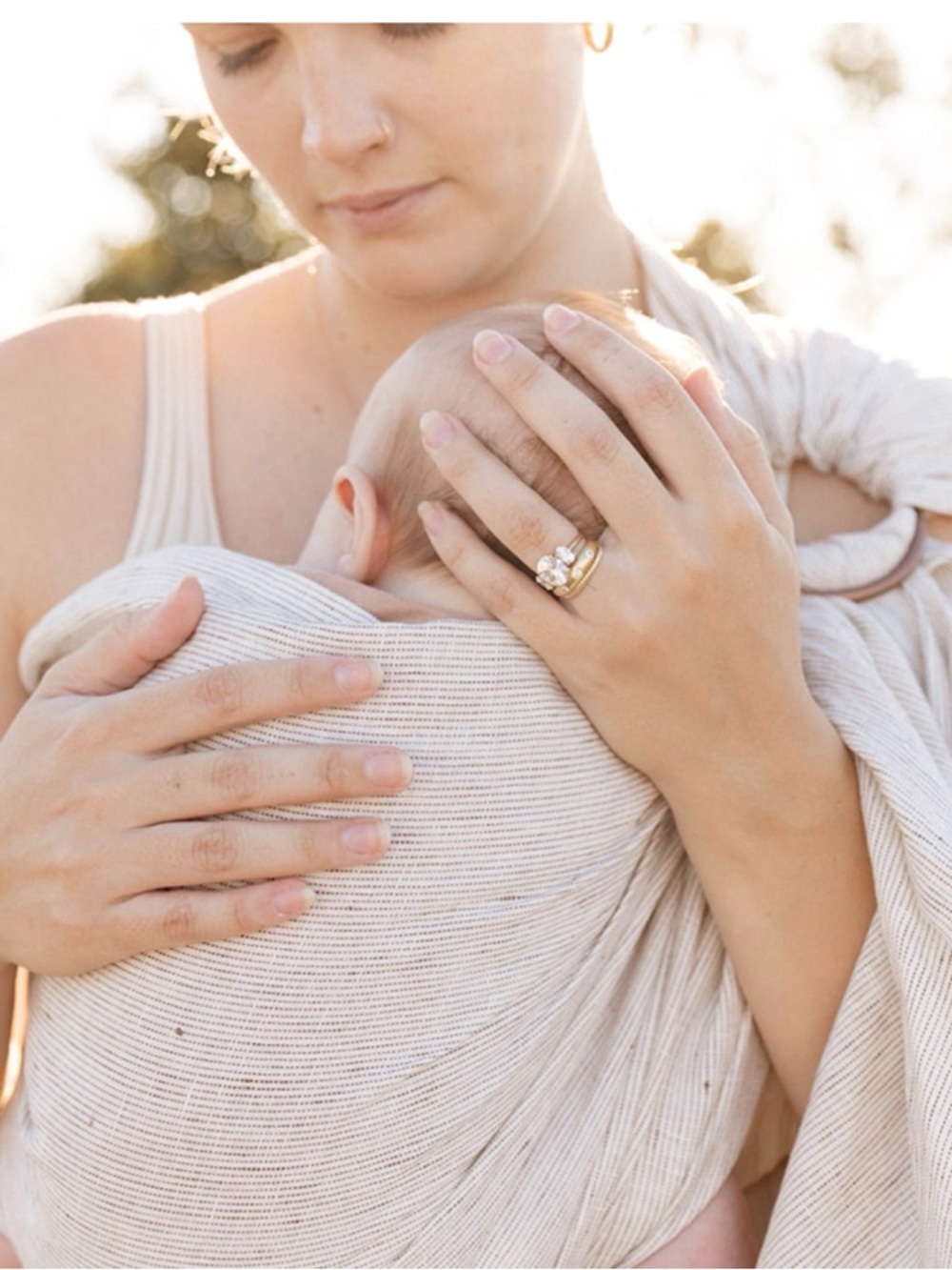 WildBird Linen Ring Sling